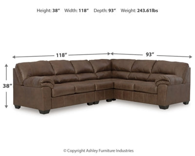 Bladen 3-Piece Sectional