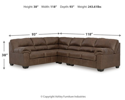 Bladen 3-Piece Sectional
