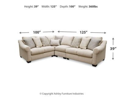 Carnaby 4-Piece Sectional