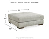 Regent Park Oversized Accent Ottoman