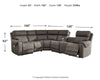 Hoopster 6-Piece Power Reclining Sectional