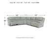 McClelland 5-Piece Reclining Sectional