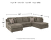 O'Phannon 2-Piece Sectional with Chaise