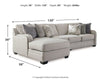 Dellara 3-Piece Sectional with Chaise