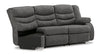 Partymate Right-Arm Facing Reclining Loveseat with Half Wedge