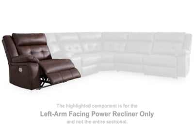 Punch Up Left-Arm Facing Power Recliner