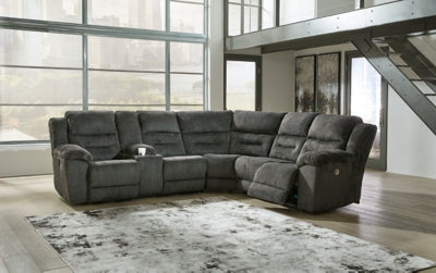 Nettington 3-Piece Power Reclining Sectional