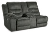 Nettington Left-Arm Facing Power Reclining Loveseat with Console
