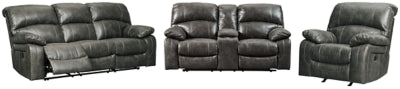 Dunwell Power Reclining Sofa and Loveseat with Power Recliner