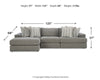 Avaliyah 3-Piece Sectional with Chaise