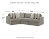 Avaliyah 4-Piece Sectional