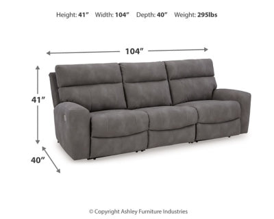 Next-Gen DuraPella 3-Piece Power Reclining Sectional Sofa
