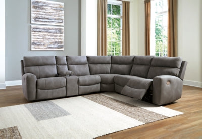 Next-Gen DuraPella 6-Piece Power Reclining Sectional