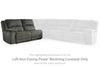 Keensburg Left-Arm Facing Power Reclining Loveseat
