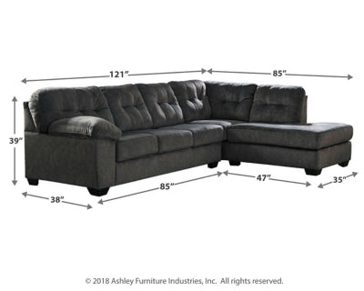Accrington 2-Piece Sectional with Chaise