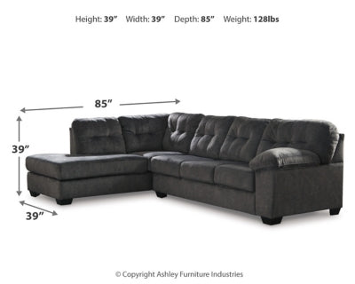 Accrington Left-Arm Facing Corner Chaise