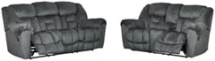 Capehorn Reclining Sofa and Loveseat