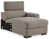Mabton Right-Arm Facing Power Reclining Back Chaise