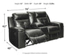 Kempten Reclining Loveseat with Console