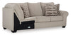 Claireah Right-Arm Facing Sofa with Corner Wedge
