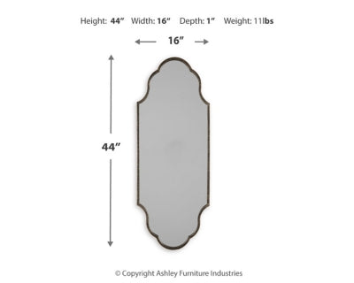 Hallgate Accent Mirror