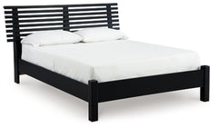 Danziar Queen Slat Panel Bed