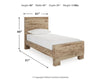 Hyanna Twin Panel Bed