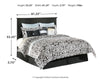 Maribel King/California King Panel Headboard