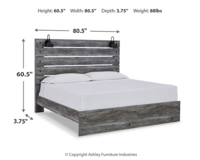 Baystorm King Panel Headboard