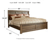 Juararo California King Panel Bed