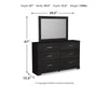 Belachime Dresser and Mirror