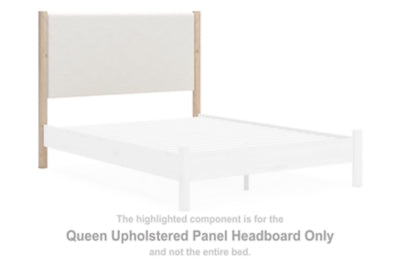Cadmori Queen Upholstered Panel Headboard