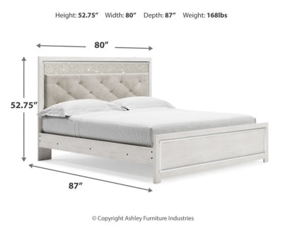 Altyra King Panel Bed