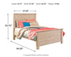 Willowton Full Panel Bed