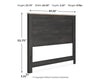 Nanforth Queen Panel Headboard