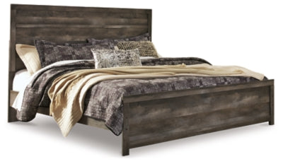 Wynnlow King Platform Panel Bed