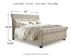 Willenburg Queen Upholstered Headboard