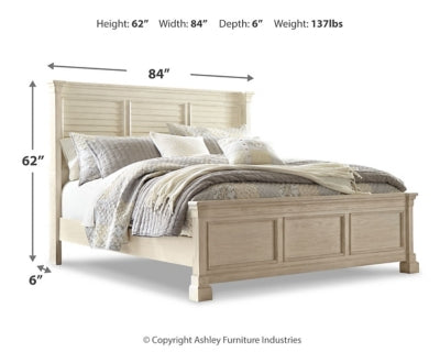 Bolanburg King/California King Louvered Headboard