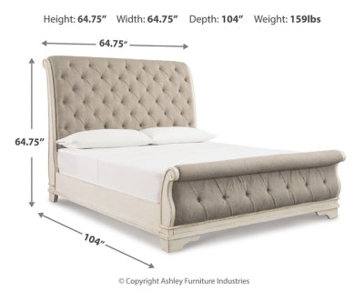 Realyn Queen Sleigh Bed