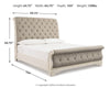 Realyn Queen Sleigh Bed