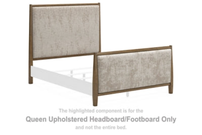 Roanhowe Queen Upholstered Headboard/Footboard