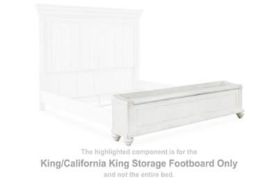 Kanwyn King/California King Storage Footboard