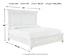 Kanwyn California King Panel Bed