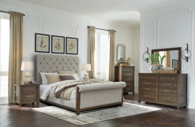 Hillcott Queen Upholstered Bed