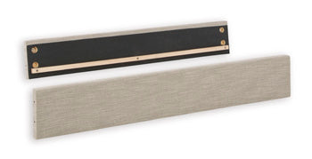 Dakmore California King Upholstered Rails