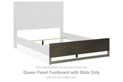 Arkenton Queen Panel Footboard with Slats