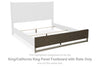 Arkenton King/California King Panel Footboard with Slats