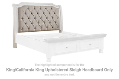Havalance King/California King Upholstered Sleigh Headboard