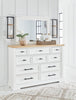 Ashbryn Dresser and Mirror