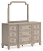 Jorlaina Dresser and Mirror